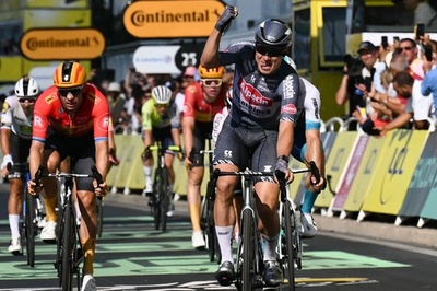 フィリプセン区間3勝目 ポイント賞争い混戦 ツール・ド・フランス