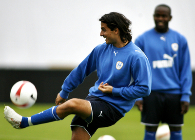 ＜サッカー 欧州選手権2008・予選＞イスラエル代表 クロアチア戦に向けて最終調整