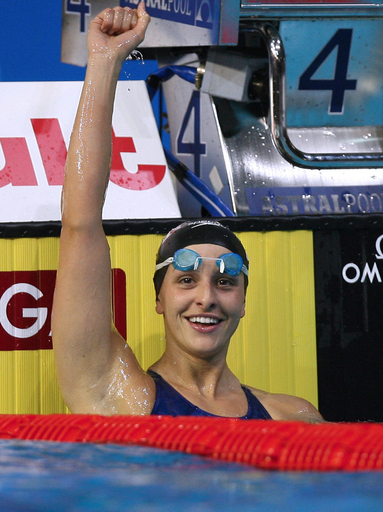 ＜第12回世界水泳選手権＞競泳、レイラ・バジリ 世界記録タイを記録し女子50メートル背泳ぎを制す - オーストラリア