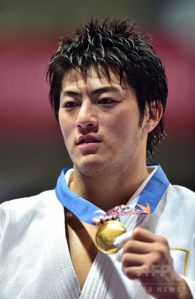 吉田 柔道男子90キロ級で金メダル アジア大会 写真4枚 国際ニュース Afpbb News