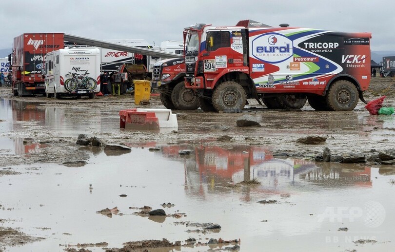 第6ステージは荒天のため中止に、ダカールラリー