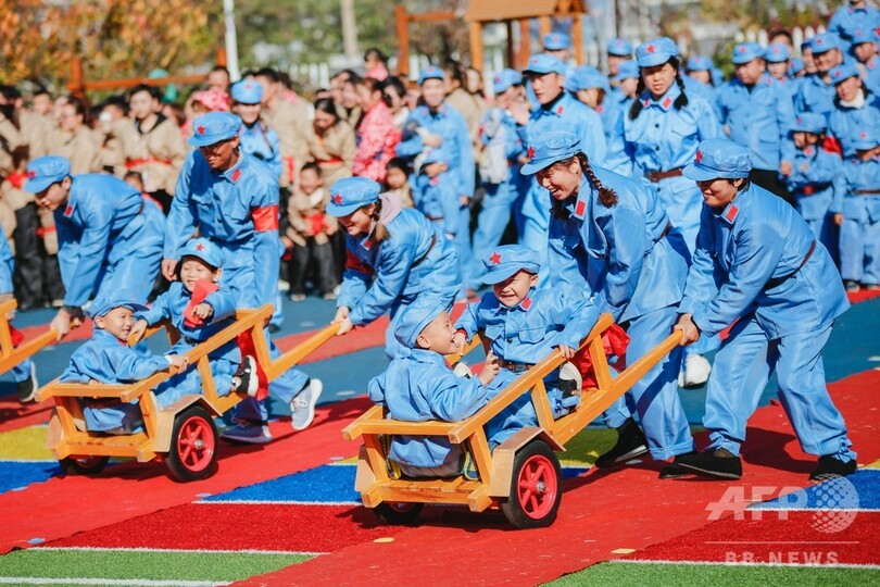 幼稚園で体罰、教諭が園児に自ら顔たたかせる 中国・江蘇
