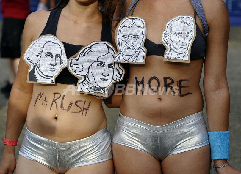 下着姿でダッシュ、NYセントラルパーク