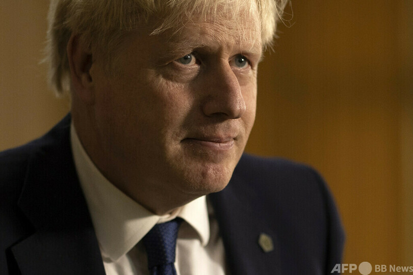 英首相「ウクライナを見放してはならない」 G7首脳に訴え