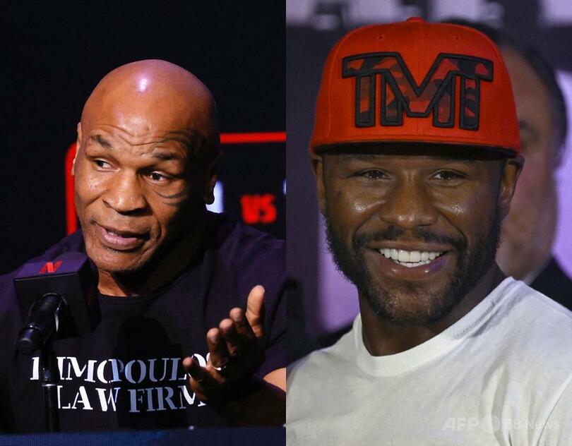 レジェンドのタイソンとメイウェザー、26年春にエキシビションで対戦へ