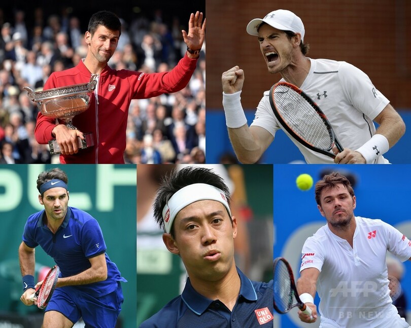 ウィンブルドン選手権のシード発表、錦織は第5シードに 