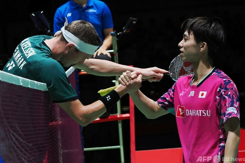 奈良岡、アクセルセンに完敗で決勝進出ならず ジャパンOP