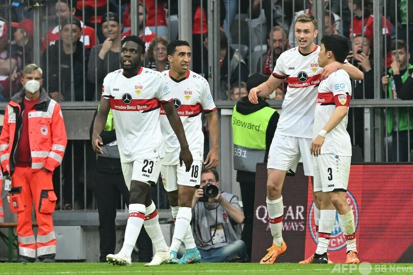 シュツットガルトがバイエルンと分ける 残留に望みつなぐ 写真10枚 国際ニュース:AFPBB News