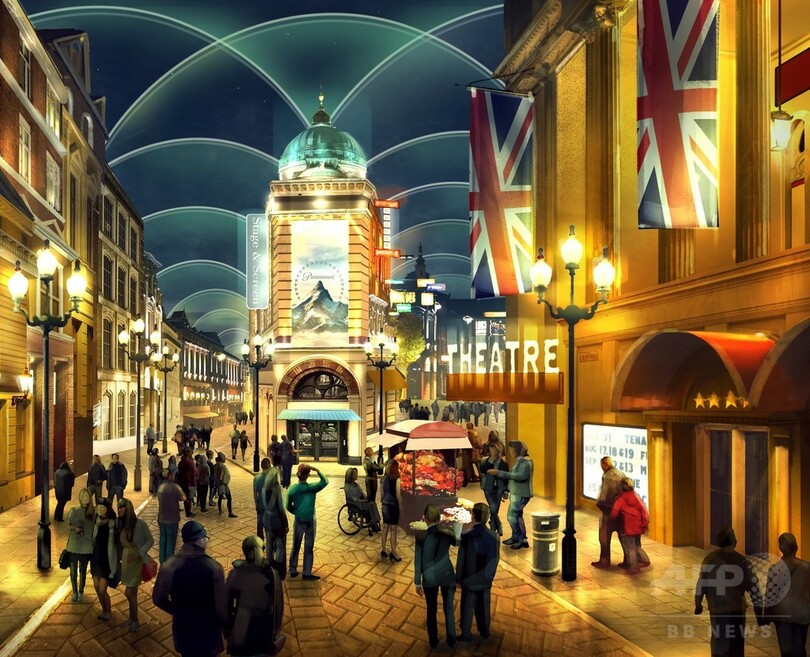 英初の映画テーマパーク、BBC人気番組のアトラクション登場へ
