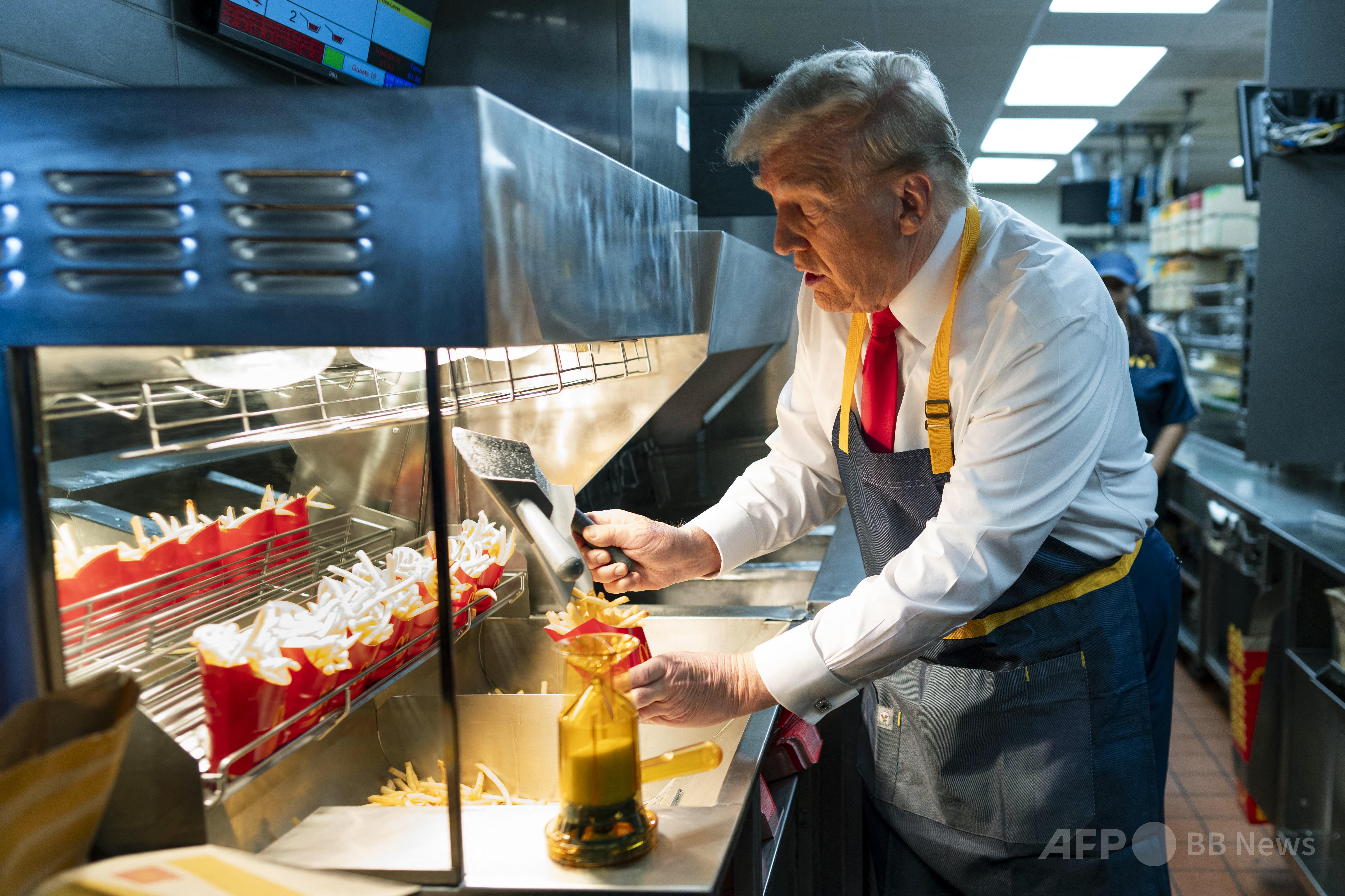トランプ氏と次期厚生長官、マックで会食 「米国の健康取り戻すのは