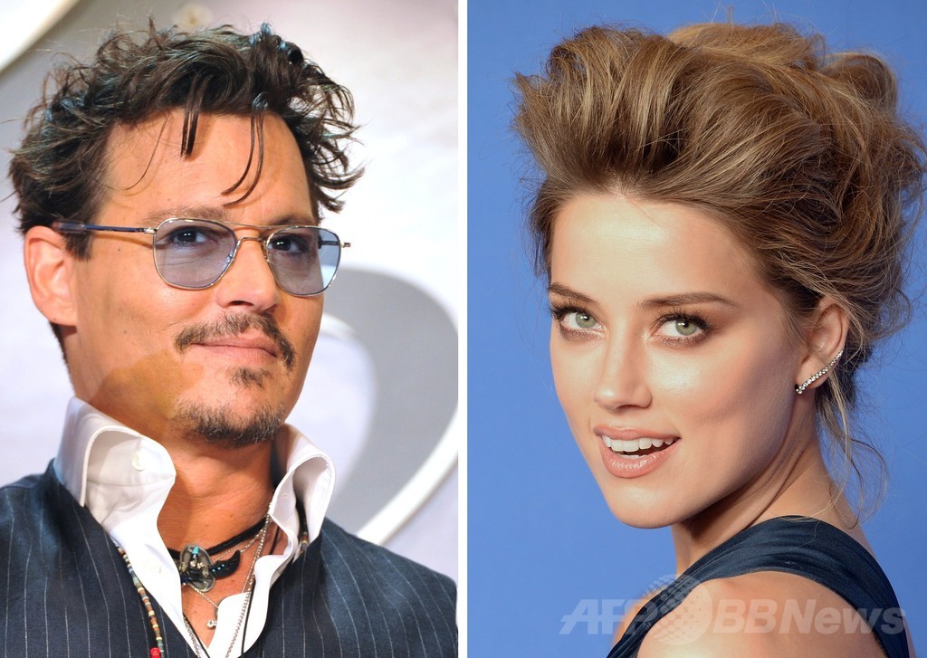 J・デップさんとA・ハードさんが婚約、米誌報道 J・デップさんとA・ハードさんが婚約、米誌報道