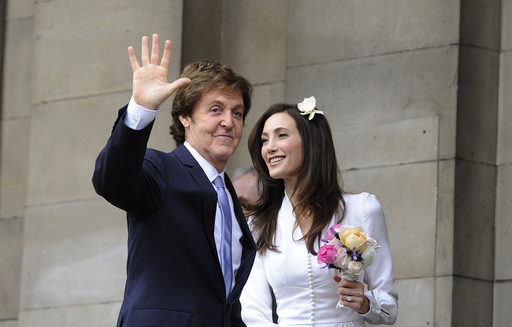 ポール・マッカートニーさんが3度目の結婚 写真19枚 国際ニュース