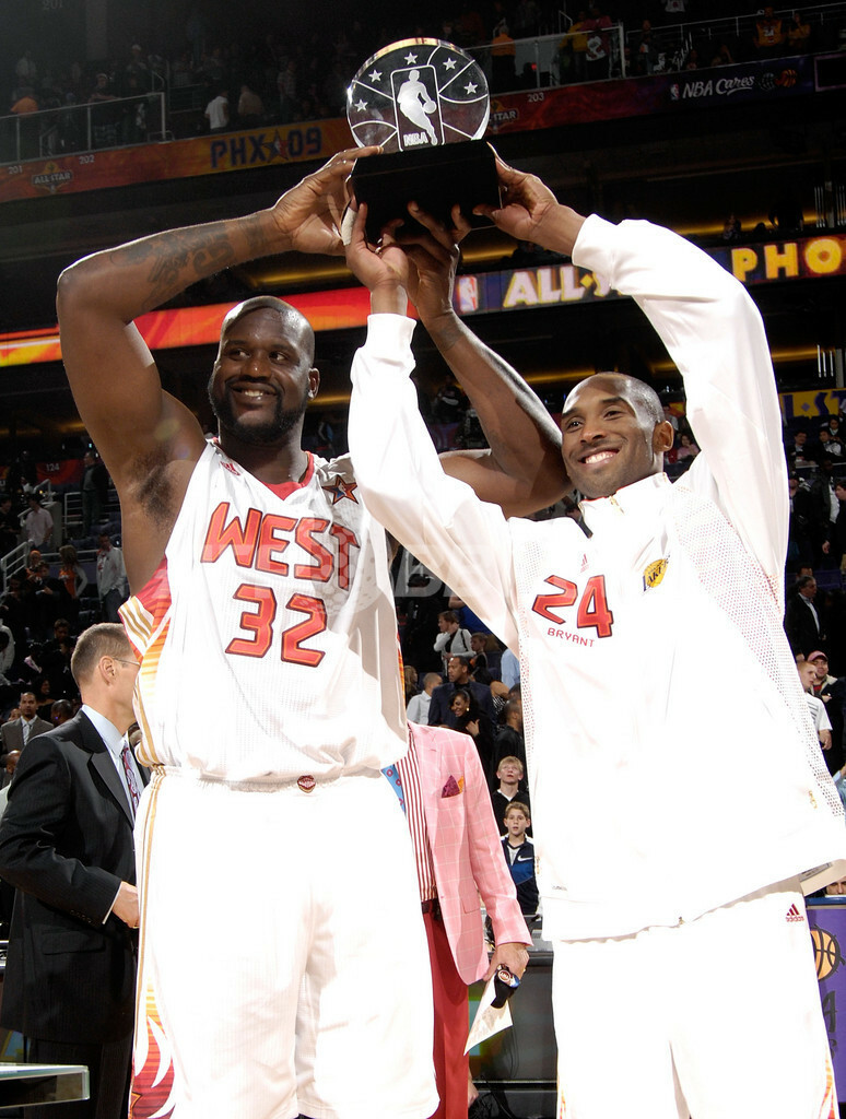 ウエストが勝利 コービーとシャックがMVPに輝く、NBAオールスター 写真