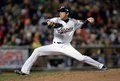 第3回ワールド・ベースボール・クラシック（2013 World Baseball Classic、WBC）は17日、米カリフォルニア（California）州サンフランシスコ（San Francisco）で準決勝が行われ、日本は1-3でプエルトリコに敗れた。

2番手として登板する日本の能見篤史（Atsushi Nohmi、2013年3月17日撮影）。(c)AFP/Getty Images/Thearon W. Henderson