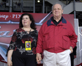 写真は上映会に出席した‘Sarge’の声役、ポール・ドゥーリー（%%Paul Dooley%%、右）。(c)AFP/Getty Images Ken Charnock