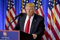 米ニューヨークで記者会見するドナルド・トランプ次期米大統領（2017年1月11日撮影）。(c)AFP/Timothy A. CLARY