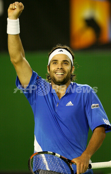 テニス 07全豪オープン＞男子シングルス、ゴンザレス 初の4大