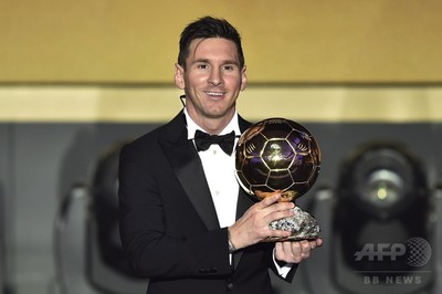 メッシが15年バロンドール受賞 史上最多5度目 写真5枚 国際ニュース Afpbb News メッシが15年バロンドール受賞 史上最多5度目 写真5枚 国際ニュース Afpbb News