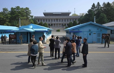 板門店、非武装化され一般公開再開 南北の自由往来はなし