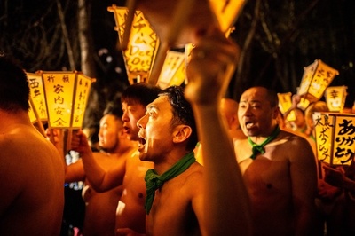 Japan's 'naked men' festival succumbs to population ageing