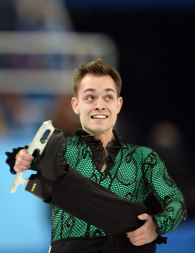 フィギュア男子SPで27位のパーキンソン、ソチ五輪