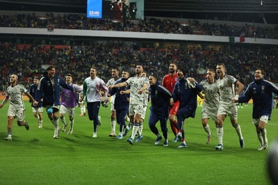 王者イタリアがEURO出場権獲得、チェコとスロベニアも本戦へ