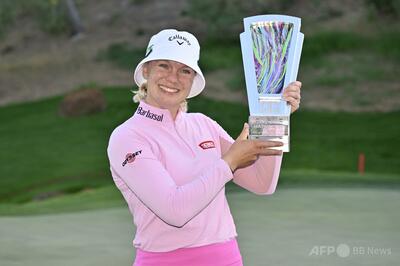 サグストロムが粘り勝ちで米ツアー2勝目、Tモバイル・マッチプレー