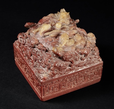 清朝時代の皇帝印、史上最高の26億円で落札 仏競売