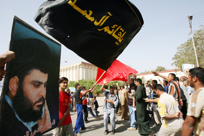 シーア派指導者サドル師、抗議行動呼び掛け　バグダッドでは抗議デモ