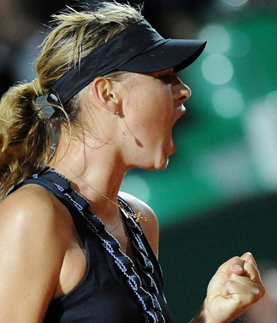 シャラポワ シュニーダーを下し準決勝へ