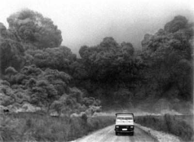 【AFP記者コラム】ピナツボ火山の死神から逃げ切る