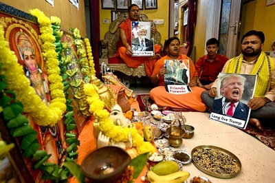 ヒンズー教強硬派、トランプ氏の勝利を祈願 インド