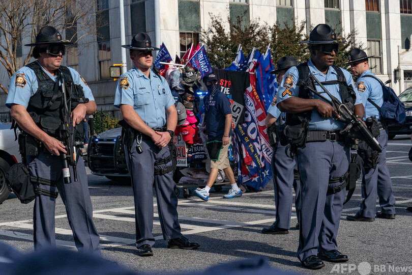 米ジョージア州、再集計結果にトランプ支持者らが抗議