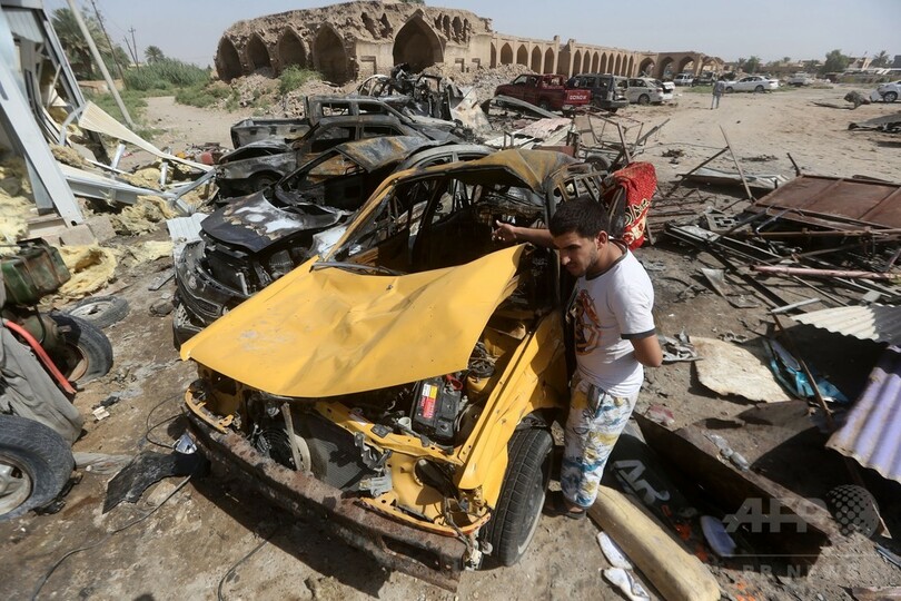 IS自爆攻撃の死者90人に、イラク・カーンバニサード