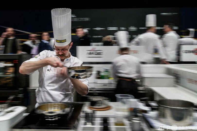 【今日の1枚】一流シェフが競う料理の腕 フランス