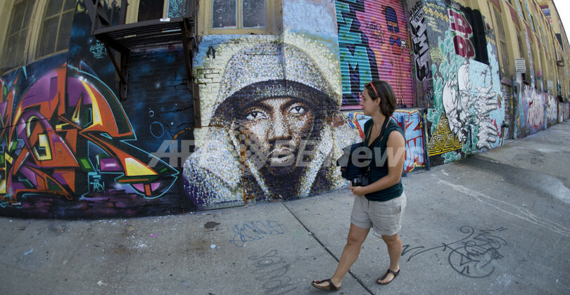 消えゆく米NYの「落書きの聖地」ファイブ・ポインツ、13年夏までに取り壊し