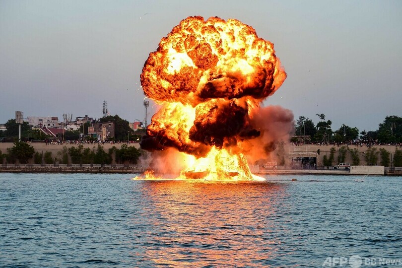 防衛展示会のリハーサル実施 インド西部