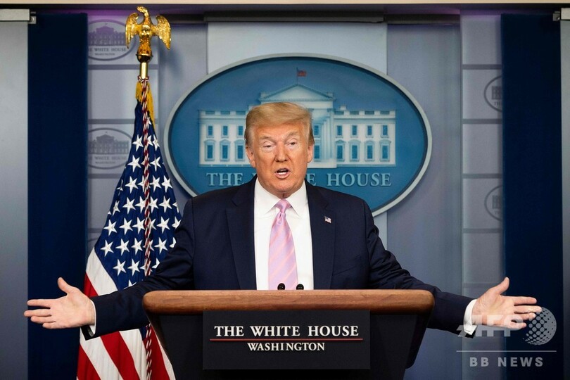 新型コロナ「ピーク越えた」、都市封鎖を一部緩和へ 米大統領
