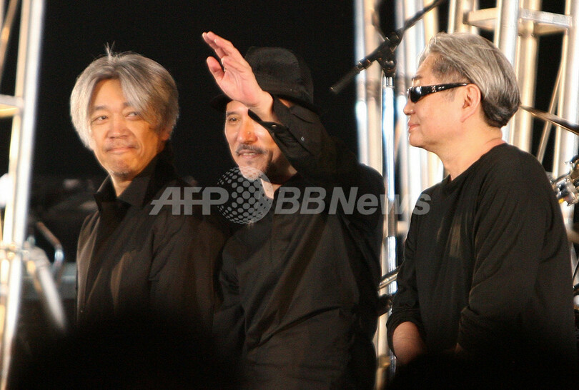 YMO 「Live Earth」京都の東寺会場に登場