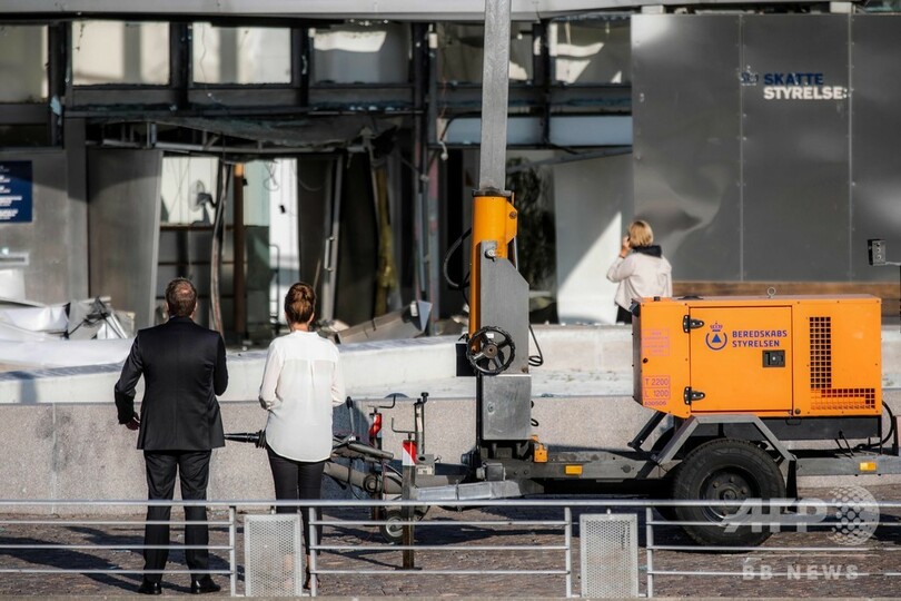 デンマークの国税庁で「激しい」爆発、事件と断定 現地警察
