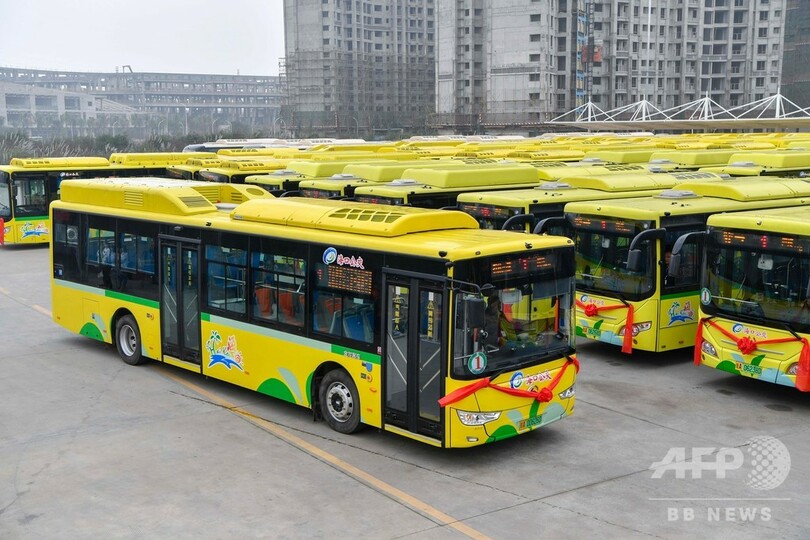 EV公共バス300台、海口市に配備