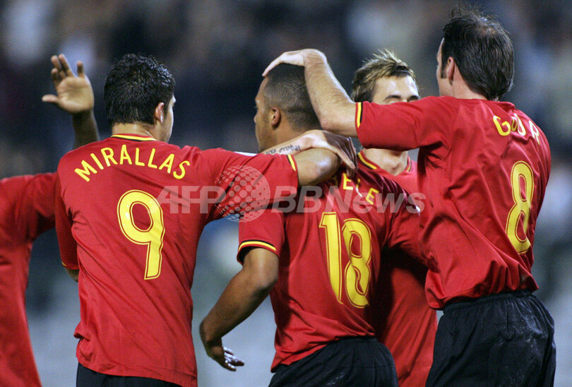 ＜サッカー 欧州選手権2008・予選＞ベルギー ホームでセルビアを降す
