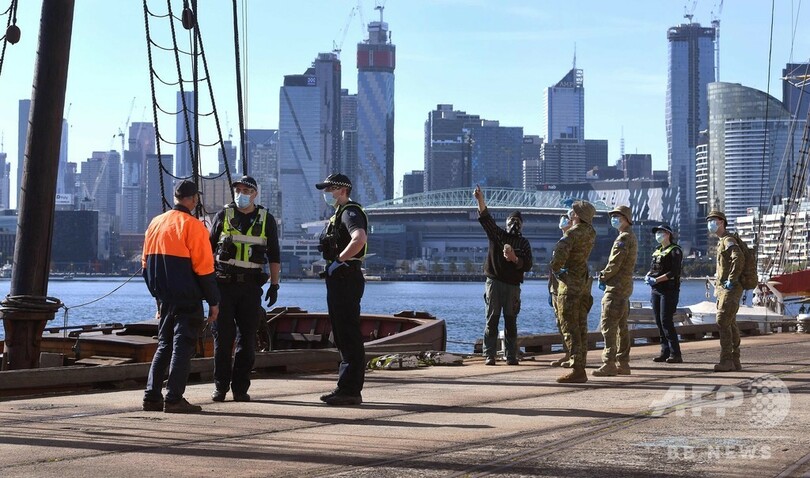 豪メルボルン、コロナで夜間外出禁止 南アは感染50万人超