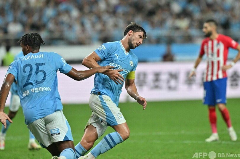 アトレティコ、ソウルで欧州王者マンCに勝利 