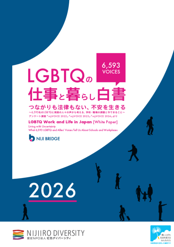 累計6,593名の声を可視化。<br />LGBTQの職場・生活実態調査を公開。<br />当事者が直面する困難やニーズなど3年分の変化・傾向を分析<br />LGBT理解増進法後も半数の職場が「施策ゼロ」と判明