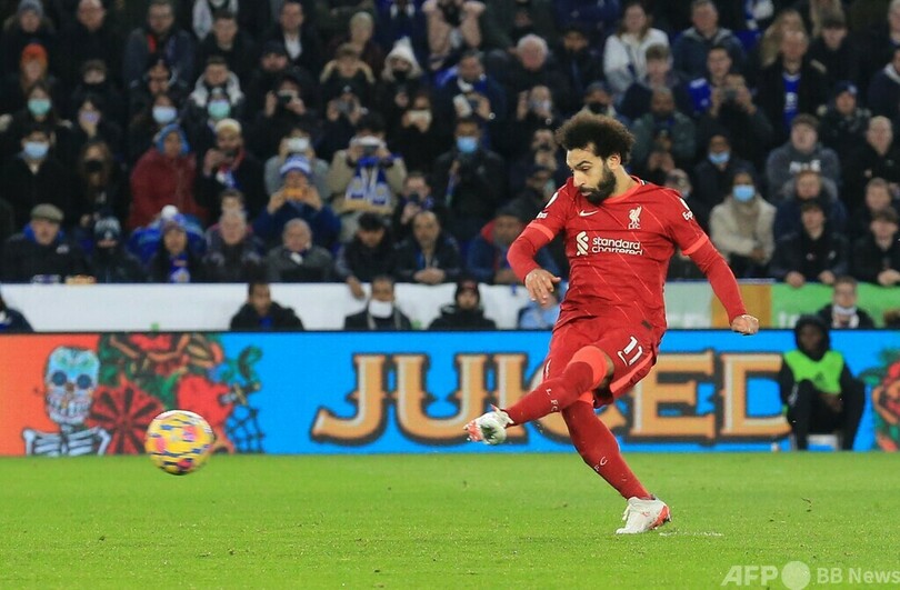 リバプールがレスターに黒星 無敗は10試合でストップ