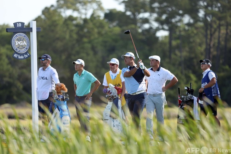 松山、全米プロは41位発進 マスターズVで「落ち着いてできた」