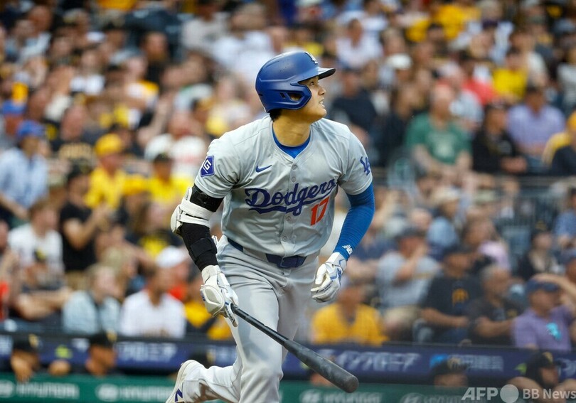 大谷が15号2ラン 前田は2球で緊急降板
