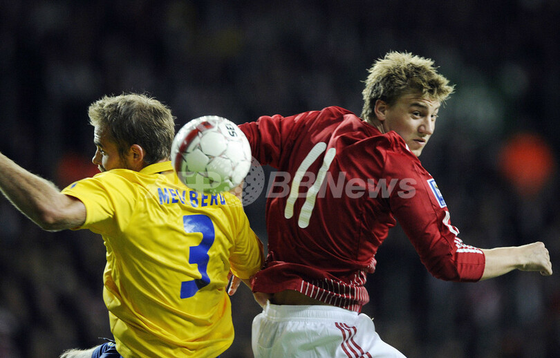 デンマーク スウェーデンを下し本大会出場決める、W杯予選