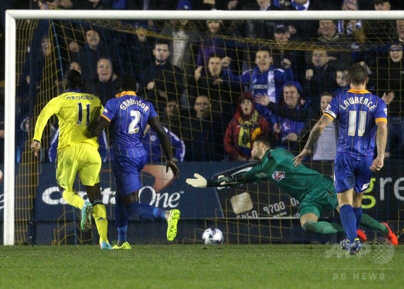 チェルシー、4部のシュルーズベリーに辛勝 キャピタル・ワン・カップ